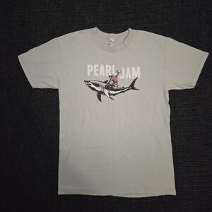 Vintage Pearl Jam Graphic T-Shirt 100% Cotton MEDIUM